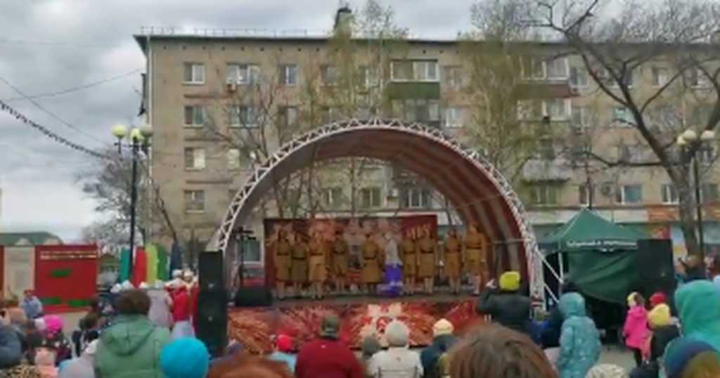 Празднование Дня Победы в с. Тополево