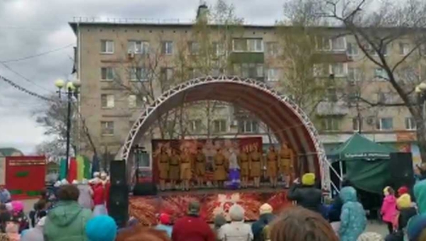 Празднование Дня Победы в с. Тополево