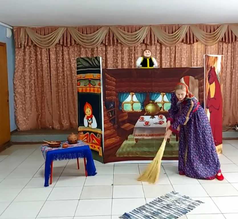 Предпоказ русской народной сказки "Как аукнется, так и откликнется"