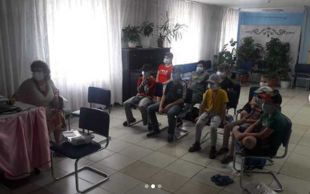 Час истории для детей летнего пришкольного лагеря с. Матвеевка