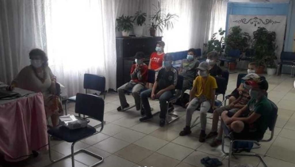 Час истории для детей летнего пришкольного лагеря с. Матвеевка