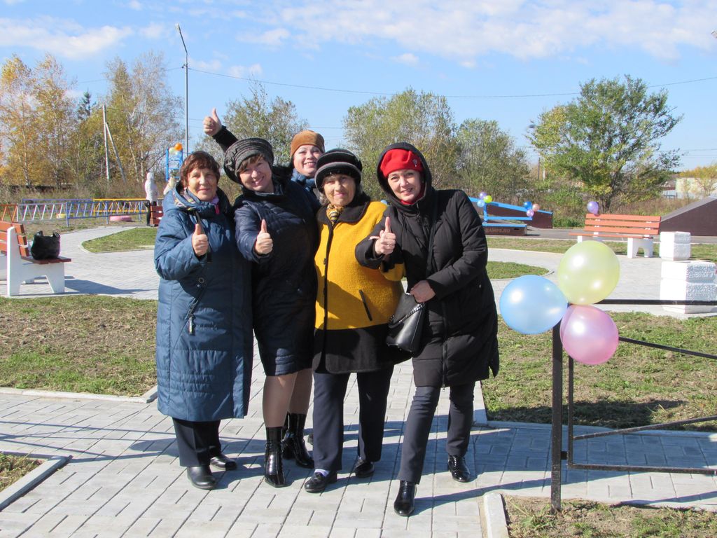 Открытие детской спортивно-оздоровительной площадки в селе Матвеевка