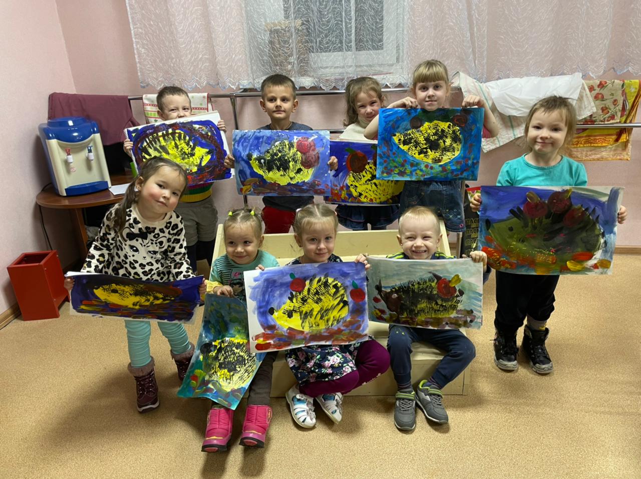 Мастер-класс по нетрадиционной технике рисования